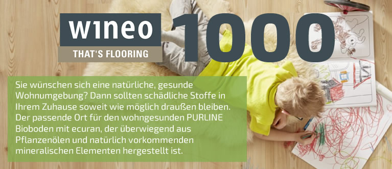 Wineo 1000 PURline Bioboden Kollektion